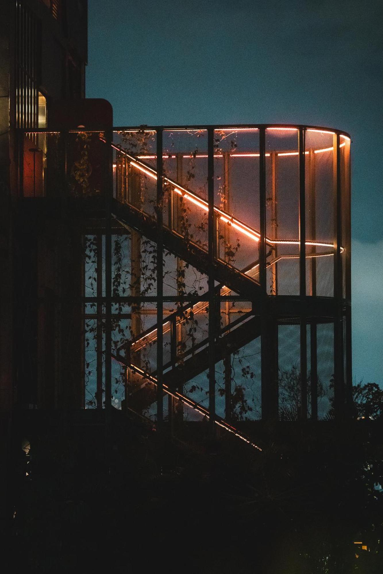The Click Clack Hotel Медельин Экстерьер фото The staircase at the top of the observation tower